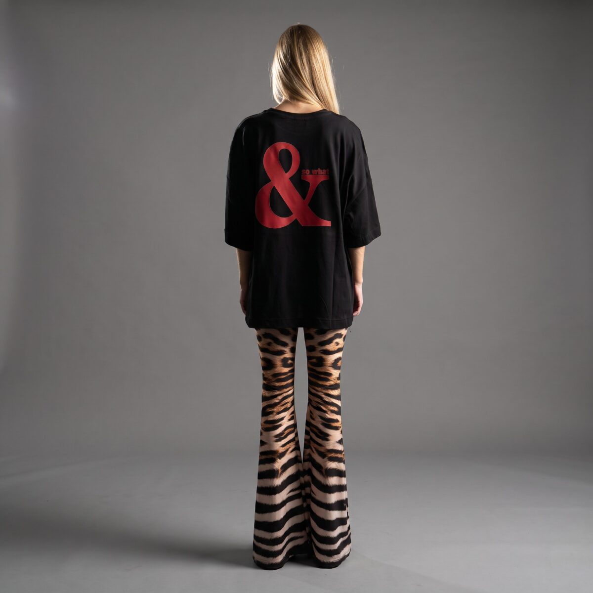 And So What? Graphic T-Shirt Black