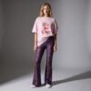 Kiss Me Once Graphic T-Shirt Pink