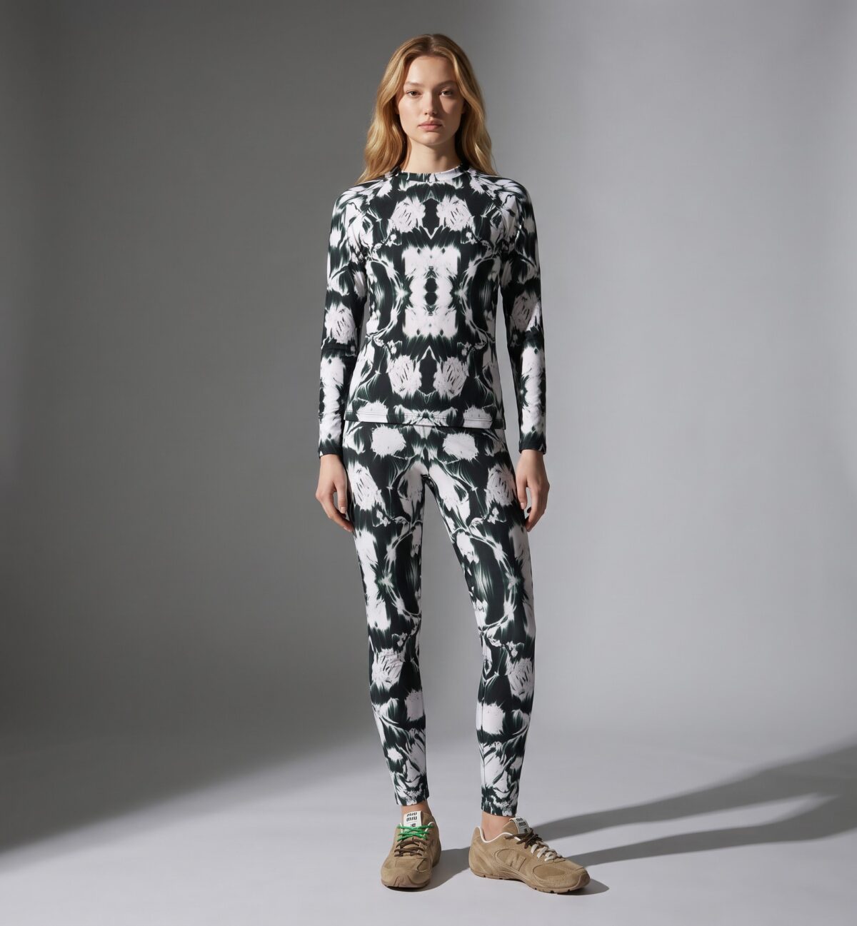 Moss Blossom Lycra Top