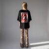 Uno Card Graphic T-Shirt Black